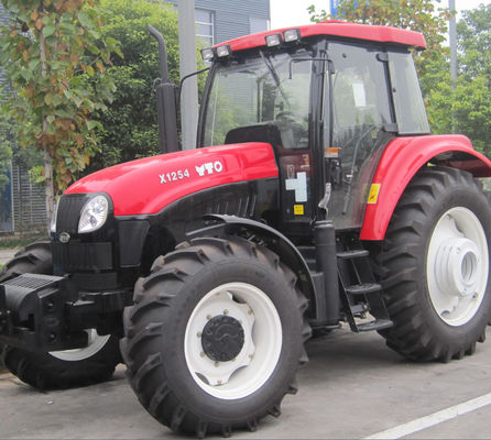 YTO X1254 125HP جرار زراعي زراعي مع دفع رباعي