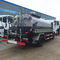 شاحنة صهريج مياه من الفولاذ المقاوم للصدأ 190HP ، شاحنة مياه دونغفنغ 90 كم / ساعة