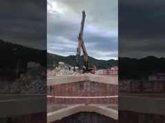 حفارة تمديد الذراع تلسكوبي الذراع حفارة ممتدة الذراع