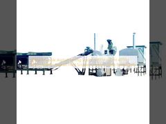 محطة خلط الأسفلت المتحركة XDEM 10TPH 20TPH 40TPH 60TPH مصنع أسفلت متنقل ناقل كاشطة إنتاجية عالية