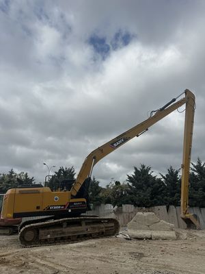 مصنع OEM امتداد الذراع الطويلة 20-50T الحفار الطويل الطويل كاتربيلر كوماستو فولفو مع الكسر الهيدروليكي الصخرة