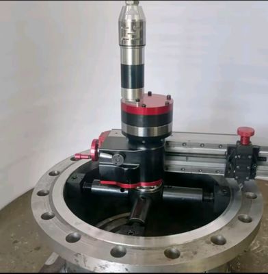 XDEM تعديل الصندوق المتنقل للشبكة المواجهة OD Mount Flange Facing Shipyard Mining