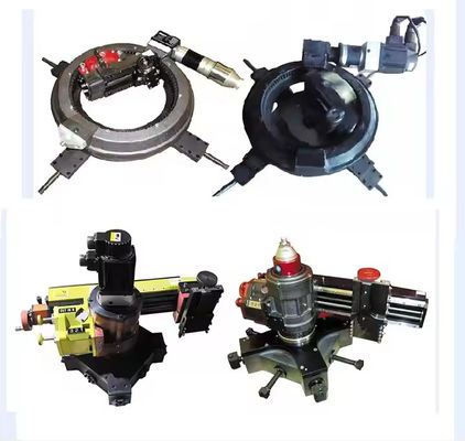 XDEM تعديل الصندوق المتنقل للشبكة المواجهة OD Mount Flange Facing Shipyard Mining