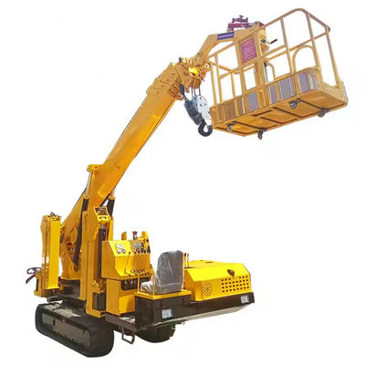 XDEM رافعة العنكبوت متعددة الاستخدامات ذات قدرة عالية على الحمل مع التحكم عن بعد لرفع الأشياء الثقيلة في التعامل مع المواد