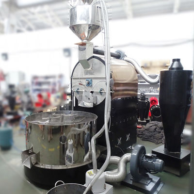 محمص القهوة الصناعي لاستخدام المصنع آلة تحميص القهوة 50kg 60kg مع التحكم في PLC