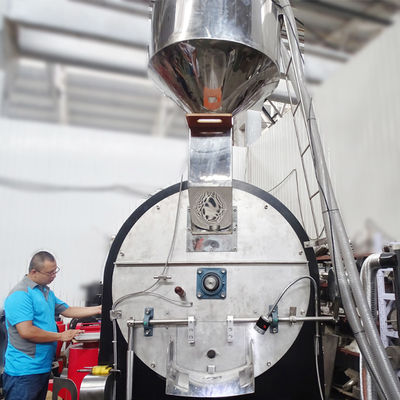 محمص القهوة الصناعي لاستخدام المصنع آلة تحميص القهوة 50kg 60kg مع التحكم في PLC