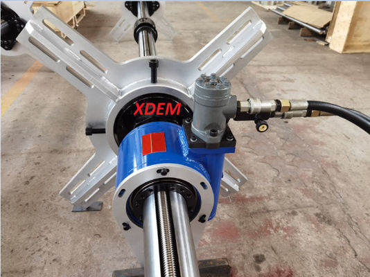 XDEM XDY-110 المحمولة الكهربائية الهيدروليكية خط حفر آلة إصلاح المعدات الثقيلة طاقة الرياح حوض بناء السفن CNC محرك التشغيل المحمول