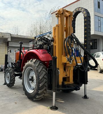XDEM WL200D 50Hp جرار مثبتة 220m حفرة حفرة مع تنوع هيدروليكية حفرة المياه
