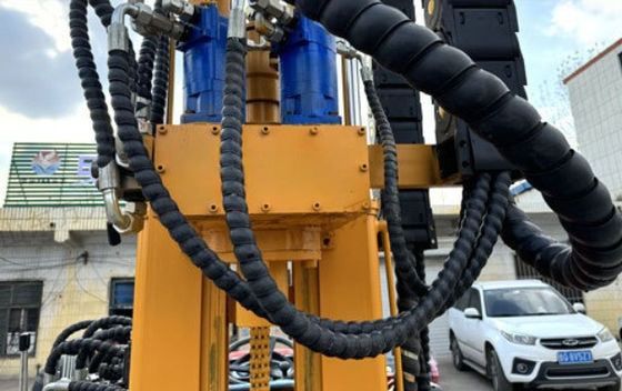XDEM WL200D 50Hp جرار مثبتة 220m حفرة حفرة مع تنوع هيدروليكية حفرة المياه