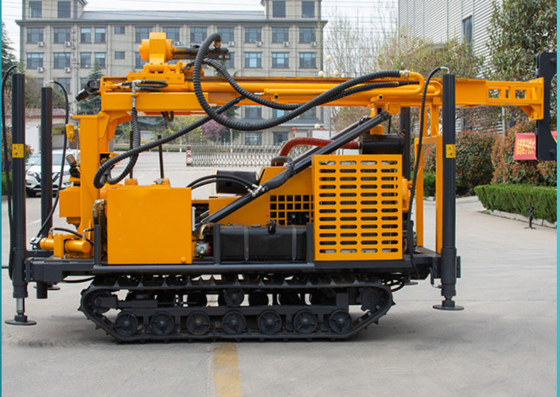 JDL350 500m حفر الآبار المائية حفر حفر عميق الزحف الهيدروليكي التنقيب عن النواة
