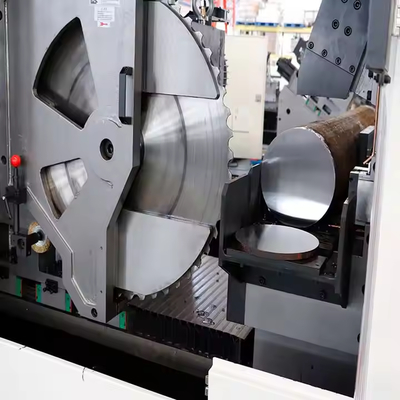 آلة منشار دائري معدني عالي السرعة ومحوسب XDEM WL-75X، آلة قطع الأنابيب الدائرية CNC مع تغذية أوتوماتيكية بالكامل