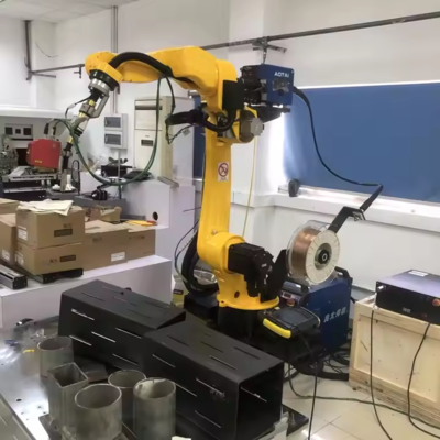 10 كيلوغرام حمولة مفيدة 1700mm الوصول 6 Aixs الذراع الروبوت الصناعي الفولاذ المقاوم للصدأ