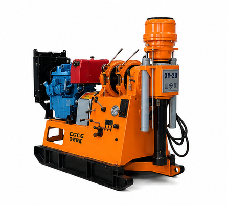 XDEM تشونغتان XY-2B 530m قاعدة الصخور حفر الجهاز الجيولوجي الهيدروليكي حفر المعدات لعينات التربة