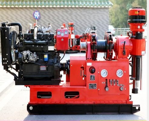 آلة حفر آبار المياه GXY-360 مجنزر 500 م 1220r / دقيقة