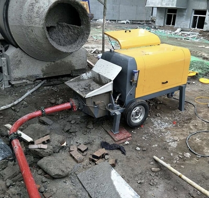 30kw XDEM مضخة توصيل الخرسانة 10-45 متر مكعب مضخة السحب