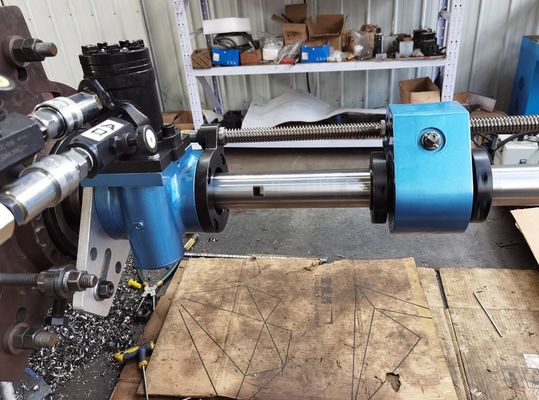 600mm الهيدروليكية المحمولة خط مملة آلة لاسلكية للتحكم عن بعد للصناعة