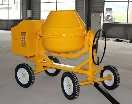 350L الديزل المحمولة خلاط الخرسانة 14M3/H