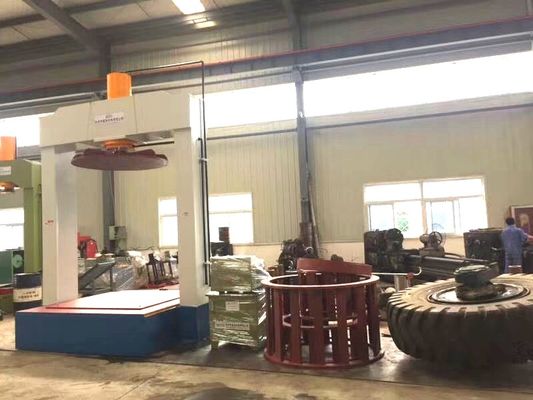 380V آلة ضغط الإطارات الصلبة ، 200T آلة تغيير الإطارات