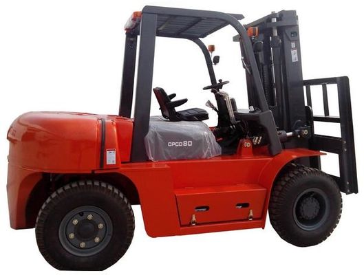 YTO 88.2kw 8ton Logistics Machinery رافعة شوكية تعمل بالديزل