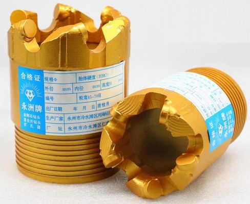 Wearproof PDC Core Bit For Pebble ، مثقاب PDC قطر 75 مم